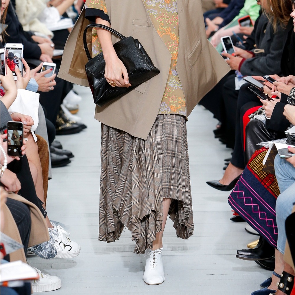 Collector CELINE skirt spring 2018 look 9